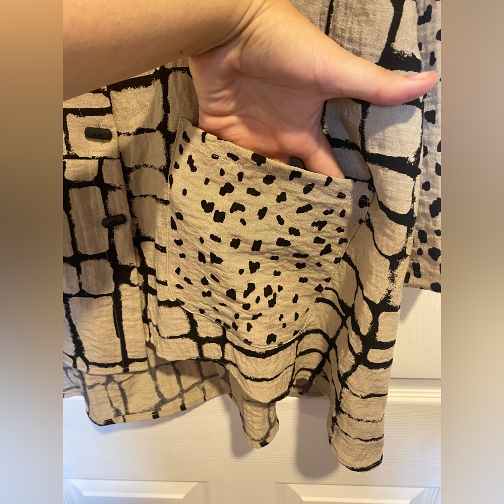 Habitat Stone Confetti 2 Piece Tunic Pant Set NWT XXL - Picture 12 of 14